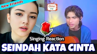 Singing Reaction ‼️TERESA TANG - NI WEN WO AI || THE TAIWANISH LOVE SONG #ometvinternasional