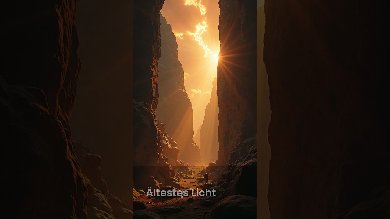 Das Licht des ersten Atoms.  