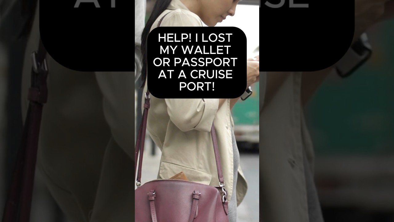 Help! I Lost My Passport or Wallet on a Cruise!