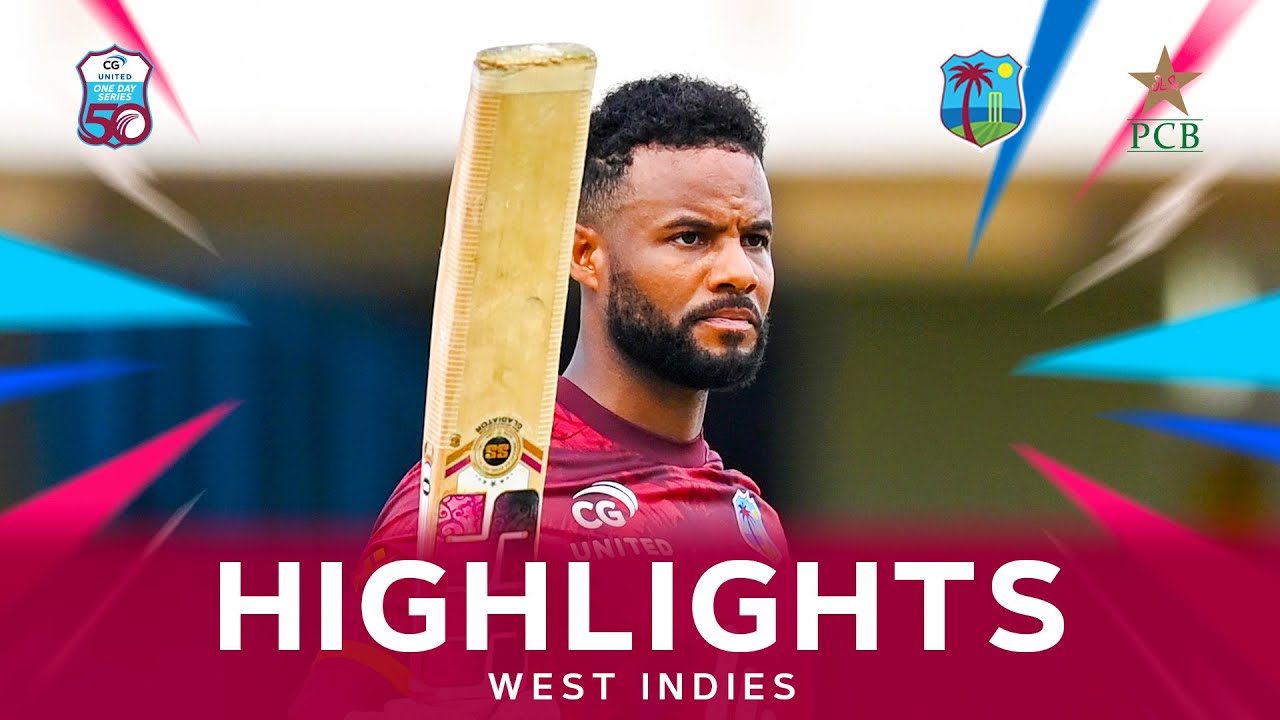 Shai Hope Hits Hundred And Seales Six Wickets! | Highlights | West Indies v Pakistan | 3rd ODI