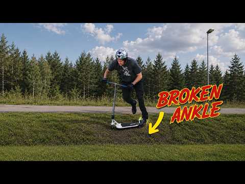 I BROKE MY ANKLE..