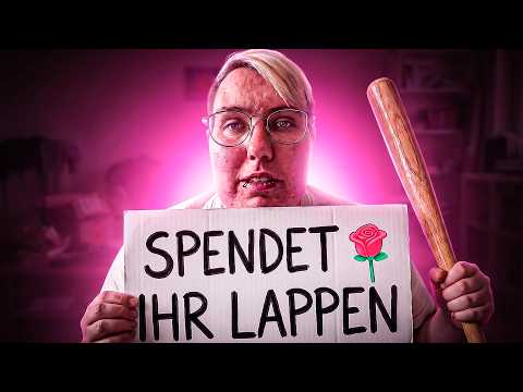 TikTokerin geht Crashout weil niemand spendet...