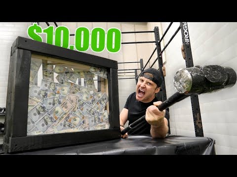 $10,000 IF YOU CAN BREAK THIS!! (UNBREAKABLE GLASS CHALLENGE)