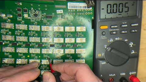 ASICBASICS.COM - Antminer L3+, checking RI and CLK to find bad ASIC