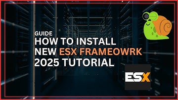 How to Set Up the ESX Framework for FiveM in 2025