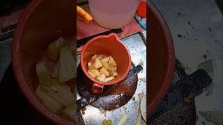 ভাইরাল আনারস মাখা।  Viral Pineapple Cutting Skills. Anaroser Recipe.#viral #shorts #streetfood #food