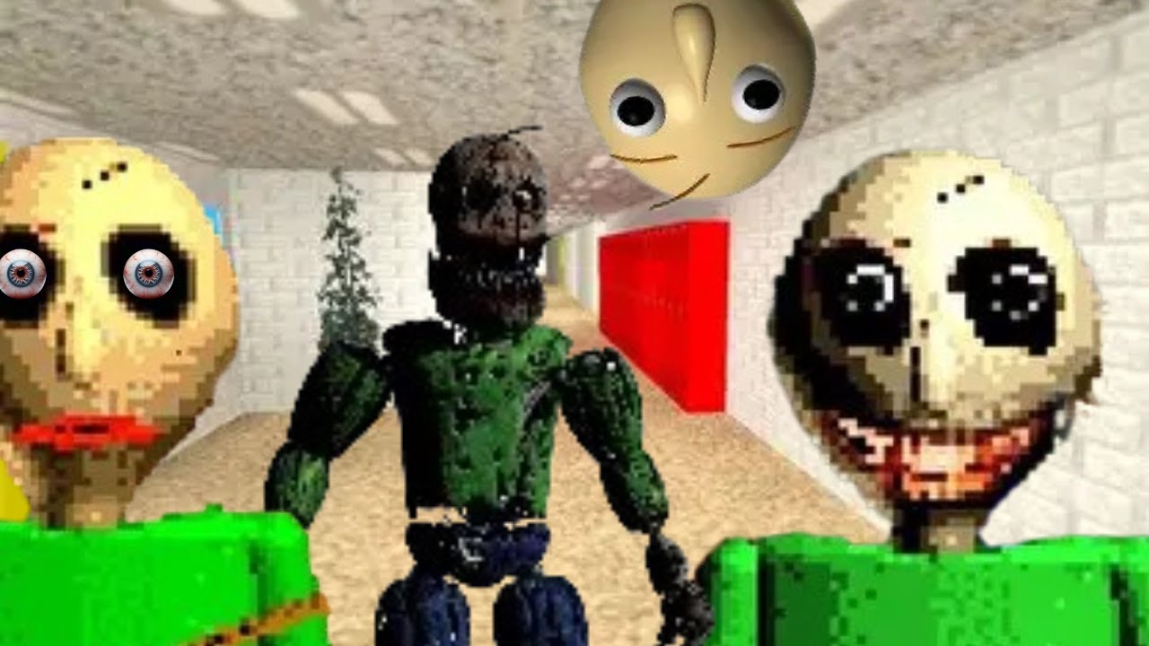 THERE ARE TOO MANY BALDI'S CHASING ME | BALDI'S NEXTBOTS - YouTube