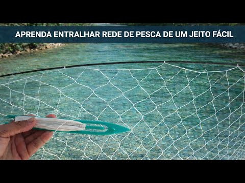 Learn how to tie fishing nets in an easy and quick way.