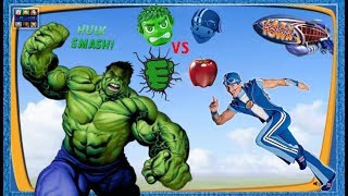 ZIGGY LAZY TOWN CHALLENGE:  Sportacus vs Hulk Smash ( Special Episode )