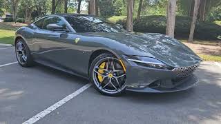 Indulge yourself with a Grigio Scuro Ferrari Roma