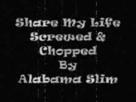Share My Life Kem Screwed Chopped By Alabama Slim Youtube
