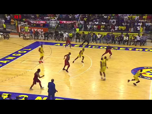 1ºD` Agosto vs Petro de Luanda - 05-06-2018 Unitel Basket [JOGO