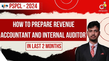 PSPCL Exam 2024 | How to Prepare RA / IA in Last 2 Months | Micro Course | by abhipedia