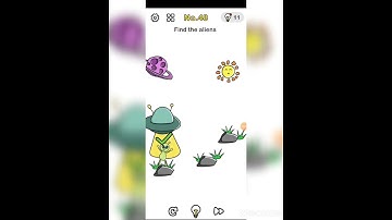 Brain out gameplay Level 48,Find the aliens