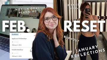 February 2024 Reset | Budget, Goal Setting Techniques, Reflections, etc.