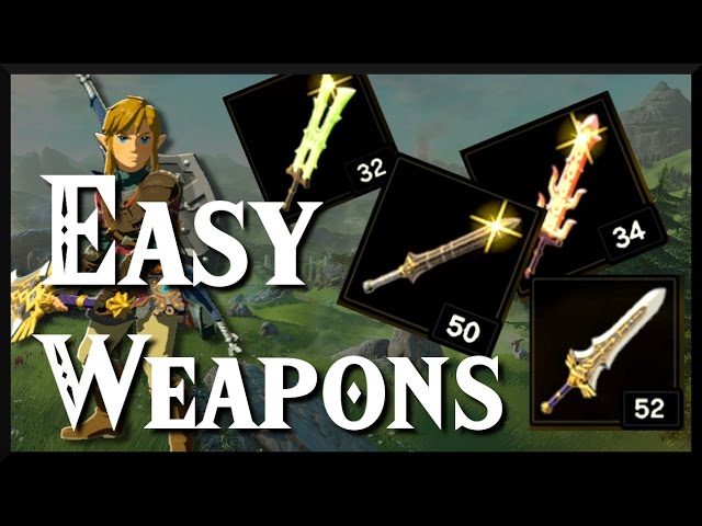 The Best Weapons in BOTW, and Where to Find Them