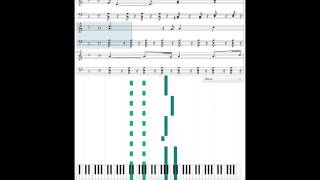The Doctor's Theme Series 4 Piano Tutorial