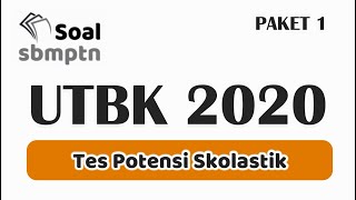 Bentuk soal tps ( tes potensi skolastik ) utbk 2020