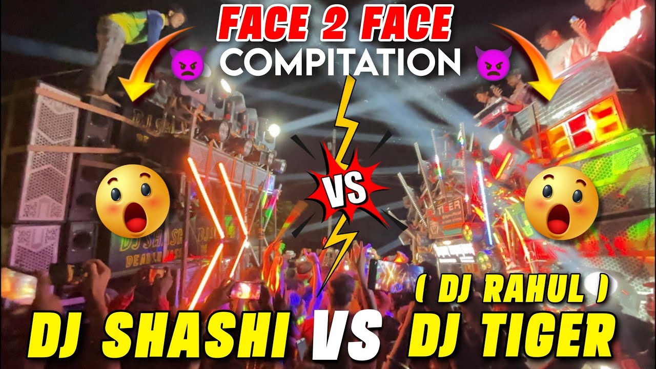 2 v 1 Dj Rahul + Tiger dj vs Dj Shashi only one 🔥 Compitition Video 😍