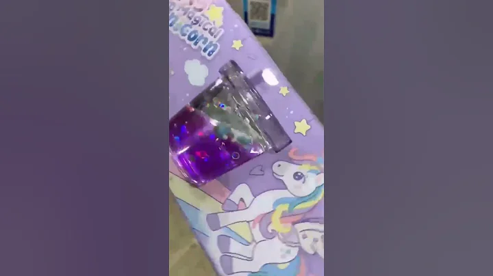 designer unicorn pencil box #unicorn #cute #stationery #schoolsupplies #ytshorts #shorts #prisha