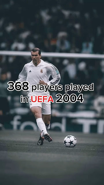 Since UEFA 2004: Only 2 Players Still Active from 368 Stars! #uefa2024 #footballshorts