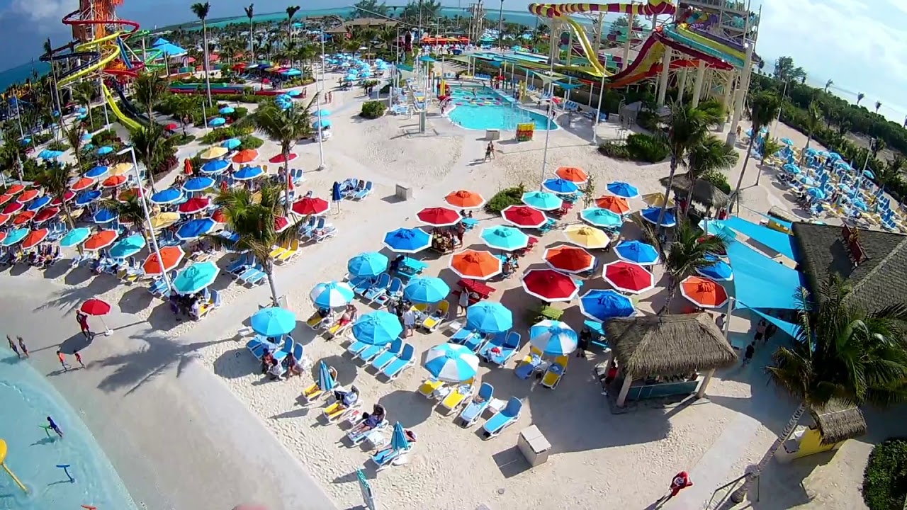 Coco Cay Zip Lines All Three Runs Back to Back 20191216 YouTube