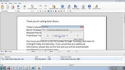 Text Speaker - Turn Text Documents Into MP3 Audio