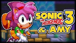 Sonic 3 and Amy Rose (Sonic 3 & Knuckles Hack)