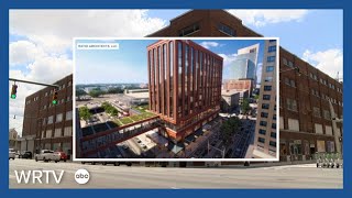 Hotel, music venue planned for former "CSX building" across from Fieldhouse