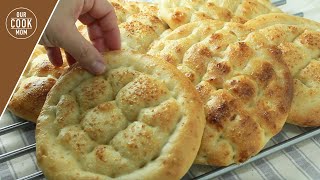 Turkish RAMADAN PIDE Recipe. Soft and Fluffy Small Pide Bread. Easy and Delicious Bread screenshot 1