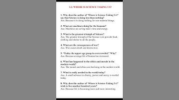 MCB LESSON 2 CLASS 10TH :WHERE IS SCIENCE TAKING US? #shifavlogz  #education #english #pseb