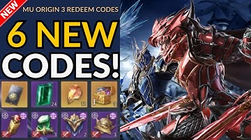*NEW CODES* MU Origin 3 Gift Codes 2025 | MU Origin 3 Codes - How To Redeem Code | DECEMBER 2025