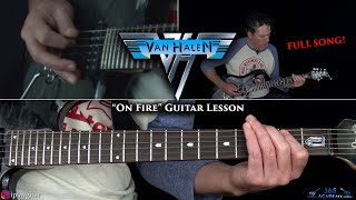 Van Halen - On Fire Guitar Lesson