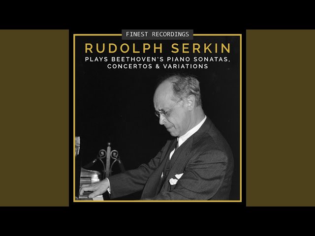 Beethoven - Sonate pour piano n°23 "Appassionata": 1er mvt : Rudolf Serkin