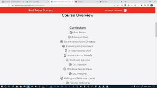 OFFENSIVE RUST Launch! Launching Offensive Rust course