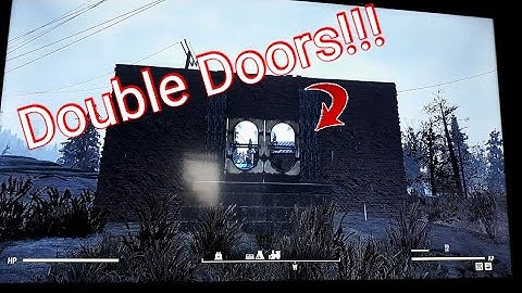 Fallout 76 | How to build double doors