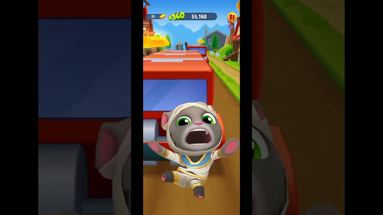 Talking Tom Gold Run Mummy Tom - funny fails Android GamePlay 