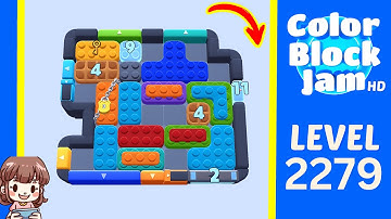 Color Block Jam Level 1371 (2279) Solution Walkthrough