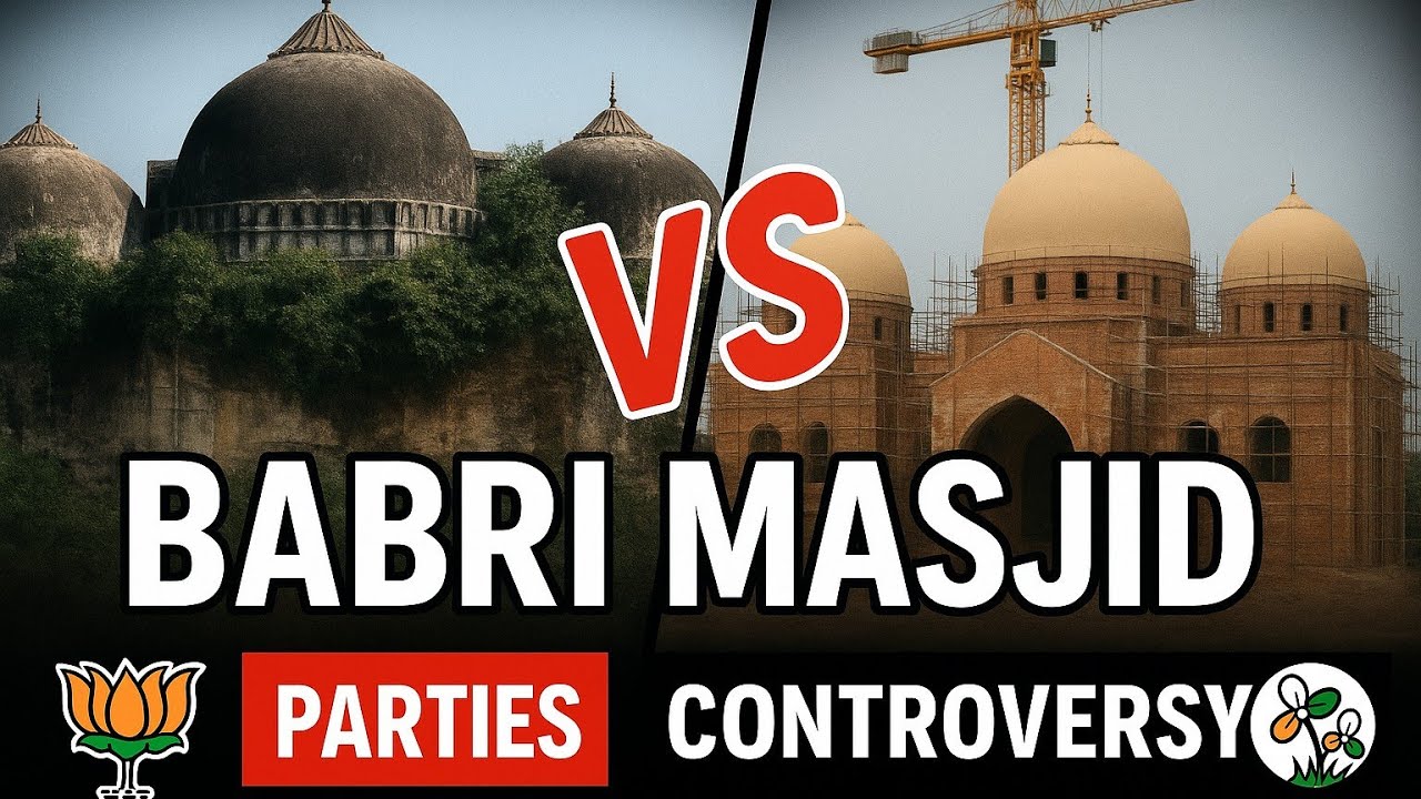 BABRI MASJID controversy IN BENGAL | TMC vs BJP 