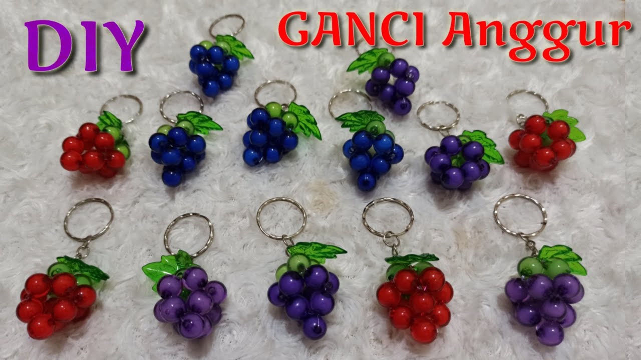 Tutorial Gantungan Kunci Anggur || DIY