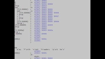 see-debug  FlashForth (1/3)
