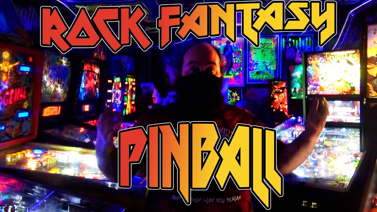Rock Fantasy Records and Pinball...4 ROOMS OF PINBALL! Middletown, New York YouTube