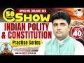 Polity MCQs for UPPCS Pre & RO/ARO | 50 Min Show - Class 40 | Indian Constitution | By Vipul Sir