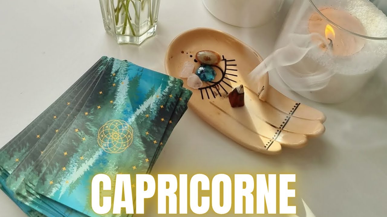 CAPRICORNE ♑️ 🗝️🔒 CETTE VÉRITÉ VA DÉBLOQUER TA VIE - GUIDANCE SENTIMENTALE