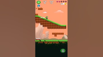 BOB RUN | LEVEL 32 🚩 (MARIO SOUND) Completed Level - Gameplay #BOBSWORLD