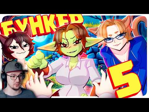 ПЫТАЕМСЯ ПРОЛЕЗТЬ 5 - БУНКЕР (РУДИ, САСИДЖ, ЯРОС, ЛАЙКЕР, ГАВЕР, ТОБЛ, АЙК, БРОМ) РУДИ | Реакция