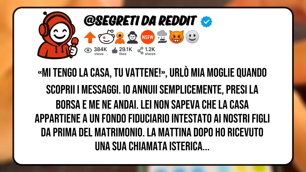 La traditrice voleva la casa, ma se n'è pentita amaramente. Vendetta!
