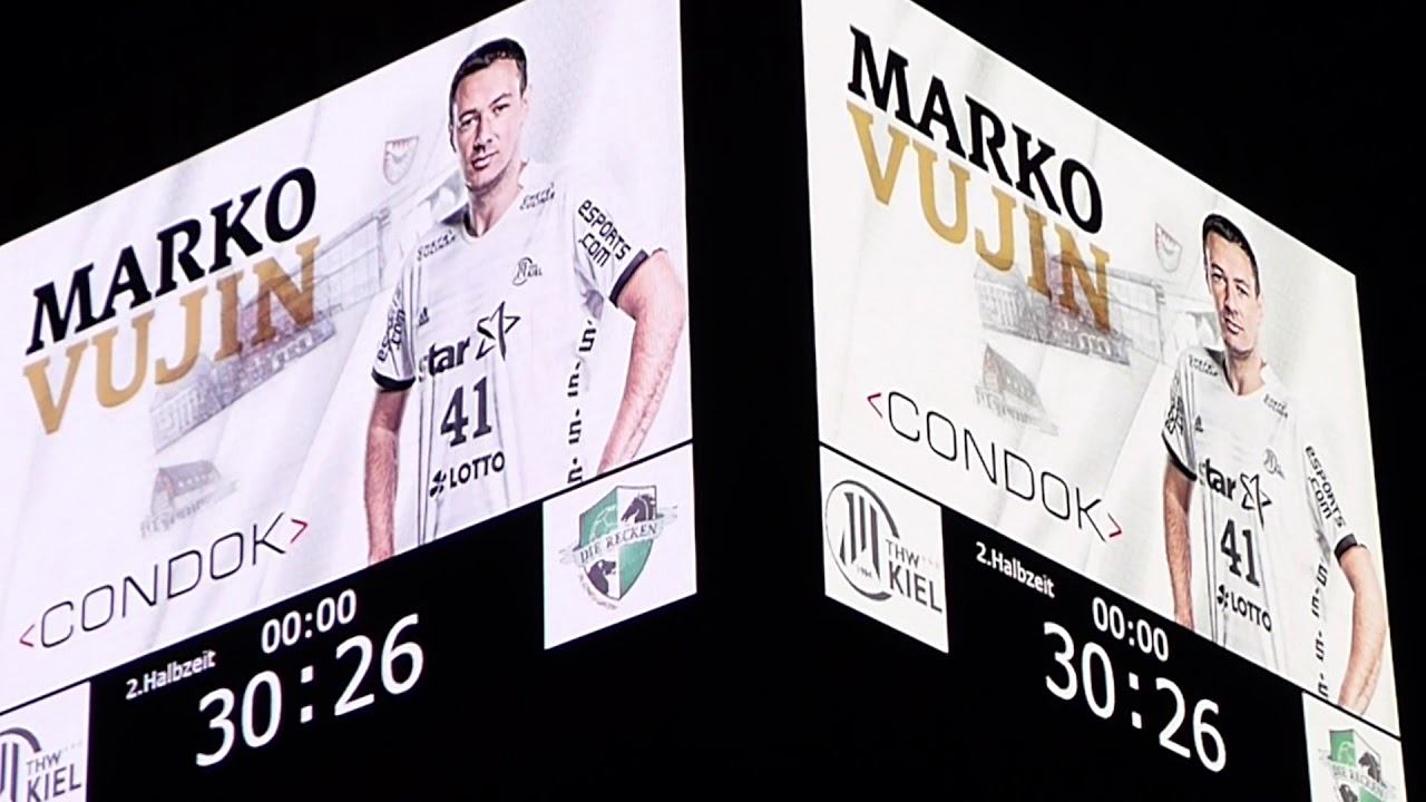 THW Kiel: Kleiner Abschied von Marko Vujin