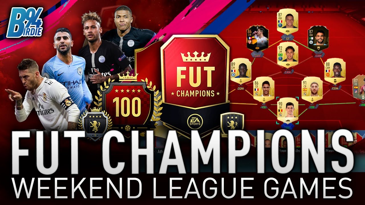 FUT CHAMPIONS WEEKEND LEAGUE GAMES - FIFA 19 FUT CHAMPS
