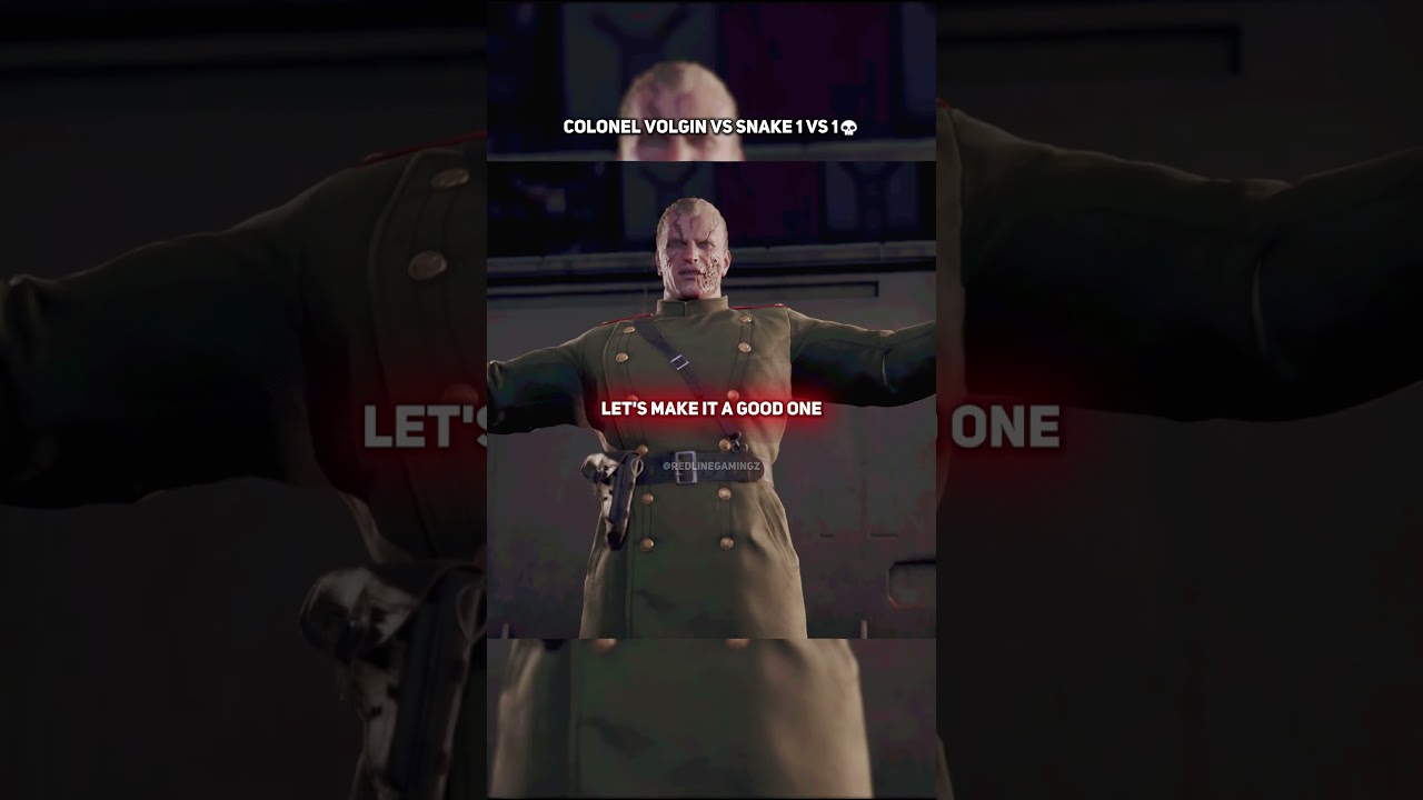 Полковник Волгин против Снейка 